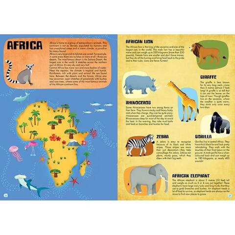 Sassi Cunoaste si exploreaza -  Puzzle Lumea animalelor (200 piese)