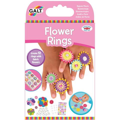 Galt Set creativ - Inele cu floricele
