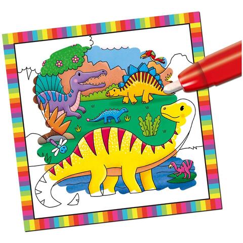 Galt Prima mea carticica Water Magic - Micutii dinozauri