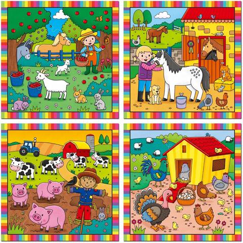 Galt Prima mea carticica Water Magic - Animalutele de la ferma