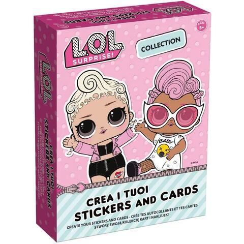 LISCIANI Set LOL Surprise - Papusa de carton