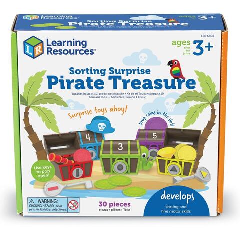 Learning Resources Joc de sortare - Comoara piratilor