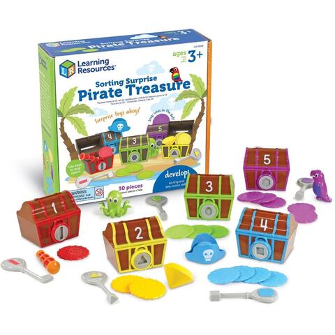 Learning Resources Joc de sortare - Comoara piratilor