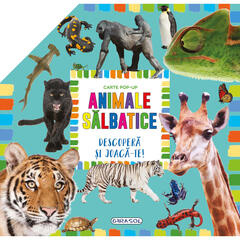Carte pop-up - animale salbatice