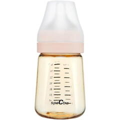 Biberon anticolici premium cu tetina S, galben (160 ml)