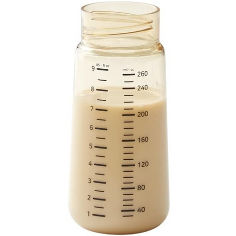 SPECTRA Biberon anticolici premium cu tetina S, galben (260 ml)