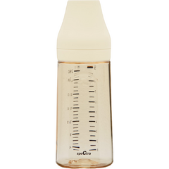 Biberon anticolici premium cu tetina L, galben (260 ml)