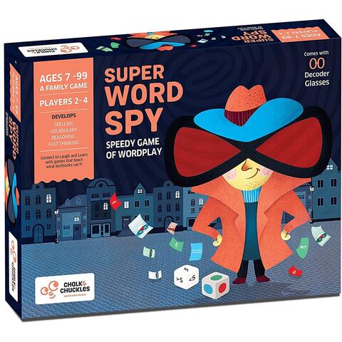 Chalk and Chuckles Joc - Super spionul cuvintelor