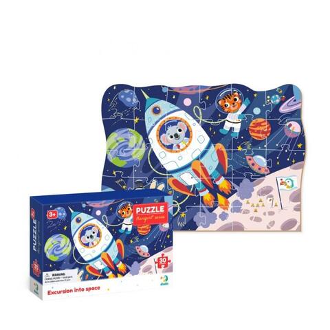 Dodo Puzzle - Calatorie prin spatiu (30 piese)