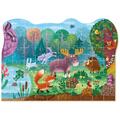 Dodo Puzzle - Minunatele animalute din padure (60 piese)