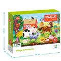 Dodo Puzzle - Peripetii la ferma (60 piese)