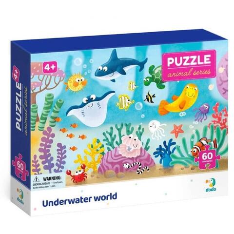 Dodo Puzzle - Distractie cu animalute marine ( 60 piese)