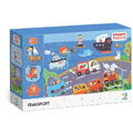 Dodo Puzzle - Descoperim vehiculele (18 piese)