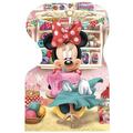 Dino Puzzle 4 in 1 - Minnie si Daisy in vacanta (4 x 54 piese)