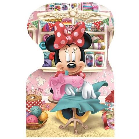 Dino Puzzle 4 in 1 - Minnie si Daisy in vacanta (4 x 54 piese)