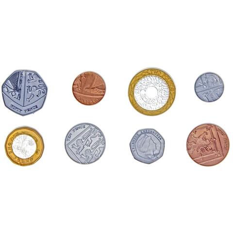 Learning Resources Set cu 700 monede de jucarie (lire)