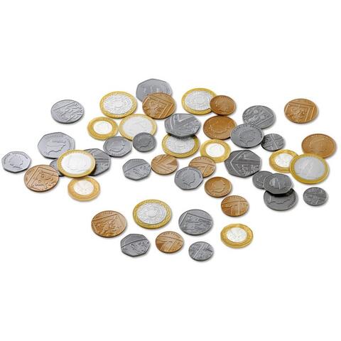 Learning Resources Set cu 700 monede de jucarie (lire)