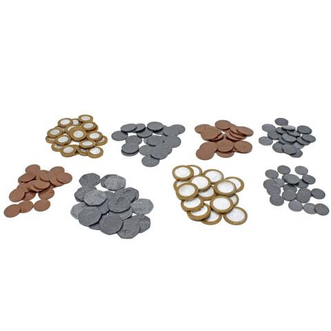 Learning Resources Set cu 700 monede de jucarie (lire)