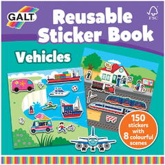 Cartea mea cu stickere - Vehicule