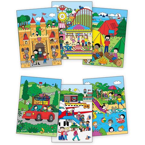 Galt Water Magic: Carte de colorat In vacanta