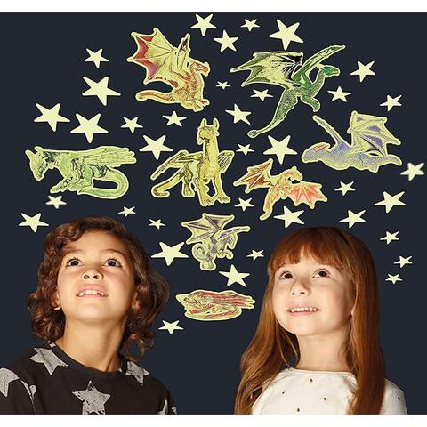 Brainstorm Set reflectorizant - Dragoni si stele
