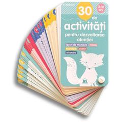 30 de activitati pentru dezvoltarea atentiei
