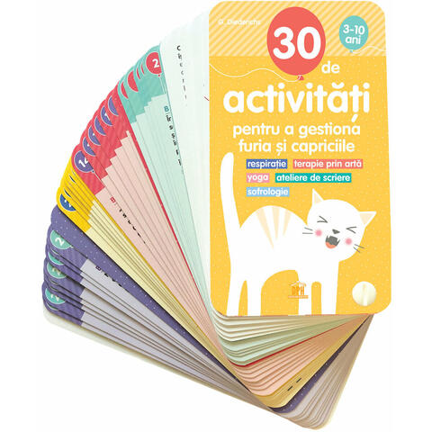 DPH 30 de activitati pentru a gestiona furia si capriciile
