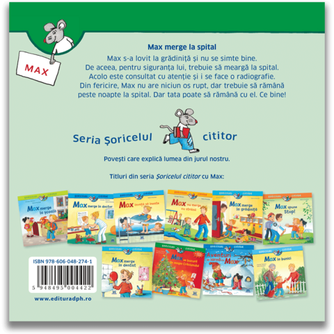 DPH Soricelul cititor - Max merge la spital