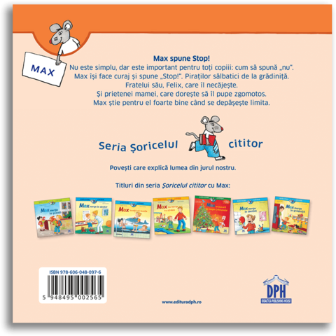 DPH Soricelul cititor - Max  spune stop!