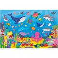 Galt Puzzle Podea: Numaram animalute marine (30 piese)