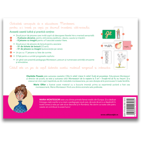 DPH Casetele Montessori - Invat sa citesc cu Montessori