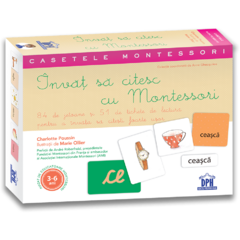 Casetele Montessori - Invat sa citesc cu Montessori