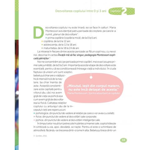 DPH Montessori de la nastere la 3 ani