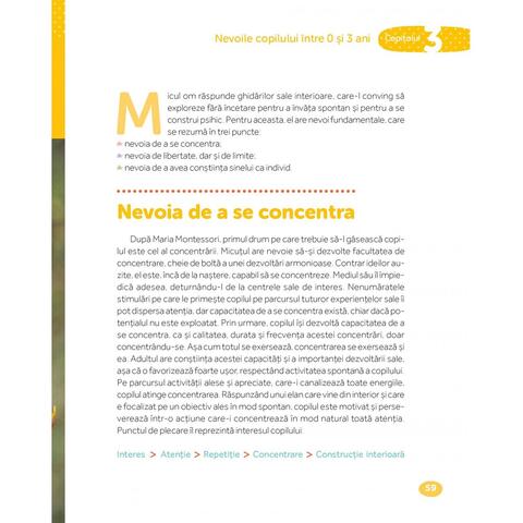 DPH Montessori de la nastere la 3 ani