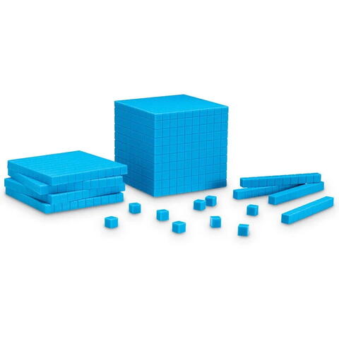 Learning Resources Set cuburi - Baza 10