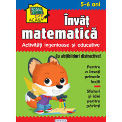 Scoala acasa - Invat matematica 5-6 ani