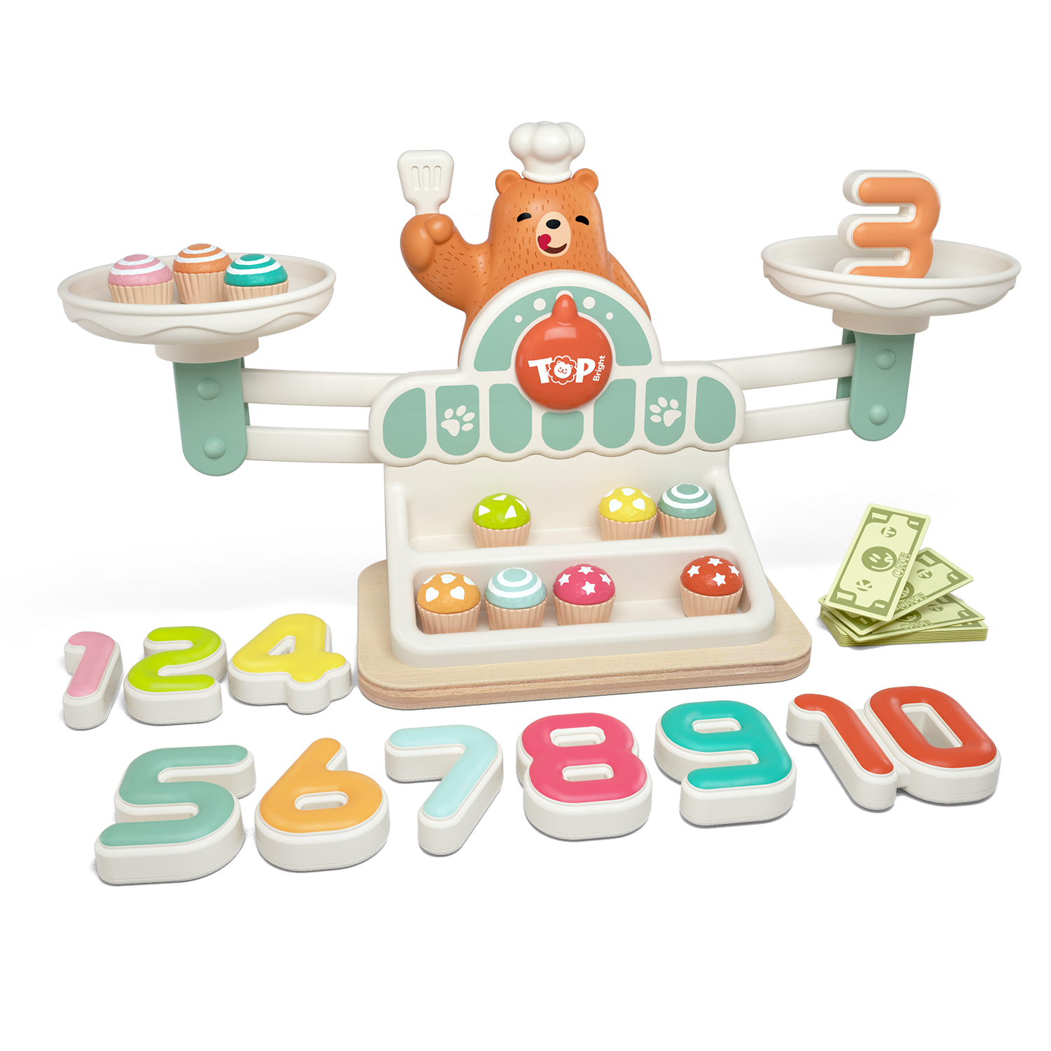 Jucarii Educative - Balanta - Cofetaria ursuletului