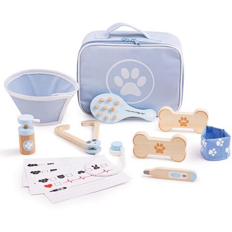 BIGJIGS Toys Setul micului veterinar
