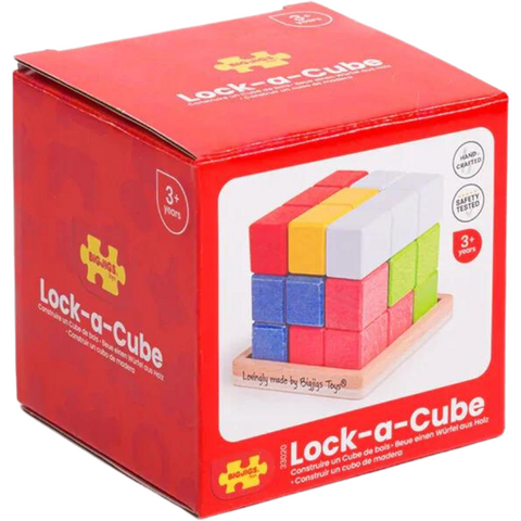 BIGJIGS Toys Joc de logica - Cub 3D
