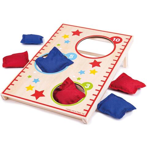 BIGJIGS Toys Aruncari inteligente - saculeti colorati