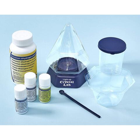 Brainstorm Set experimente - Cristal cu LED