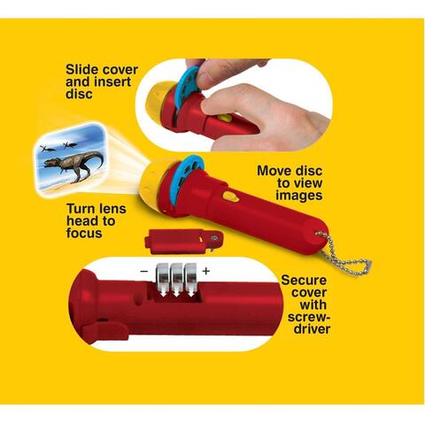 Natural History Museum Proiector tip lanterna - Dinozauri