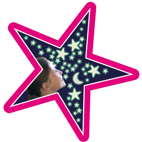 Brainstorm Set reflectorizant cu sclipici - Stelute