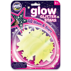 Set reflectorizant cu sclipici - Stelute