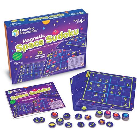 Learning Resources Sudoku magnetic - Calatorie in spatiu