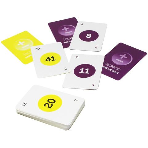 Learning Resources Joc de carti - Exersam adunarea si scaderea