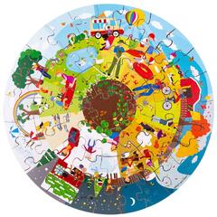 Puzzle de podea 360° - Anotimpurile