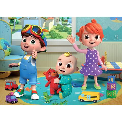 LISCIANI Puzzle de colorat maxi - Cocomelon si ursuletul (60 piese)