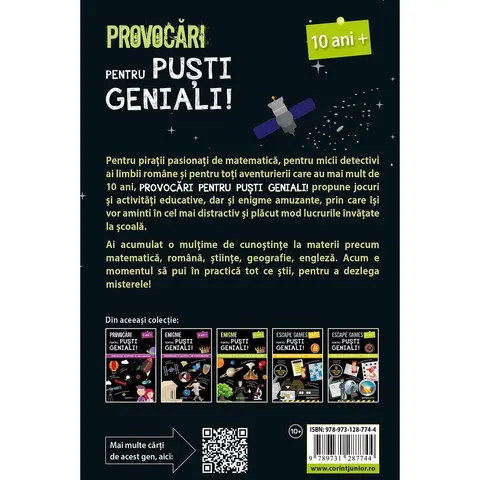 Corint Provocari pentru pusti geniali – 10 ani