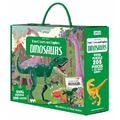 Sassi Cunoaste, invata si exploreaza -  Puzzle Dinozauri (205 piese)